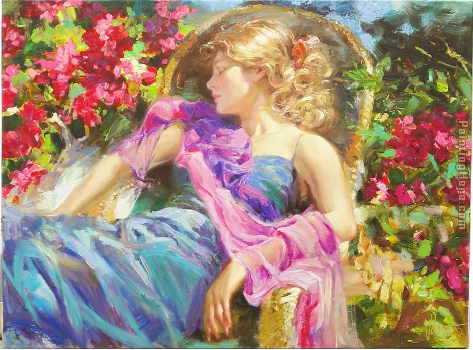 Sun Drenched Garden painting - Vladimir Volegov Sun Drenched Garden art painting